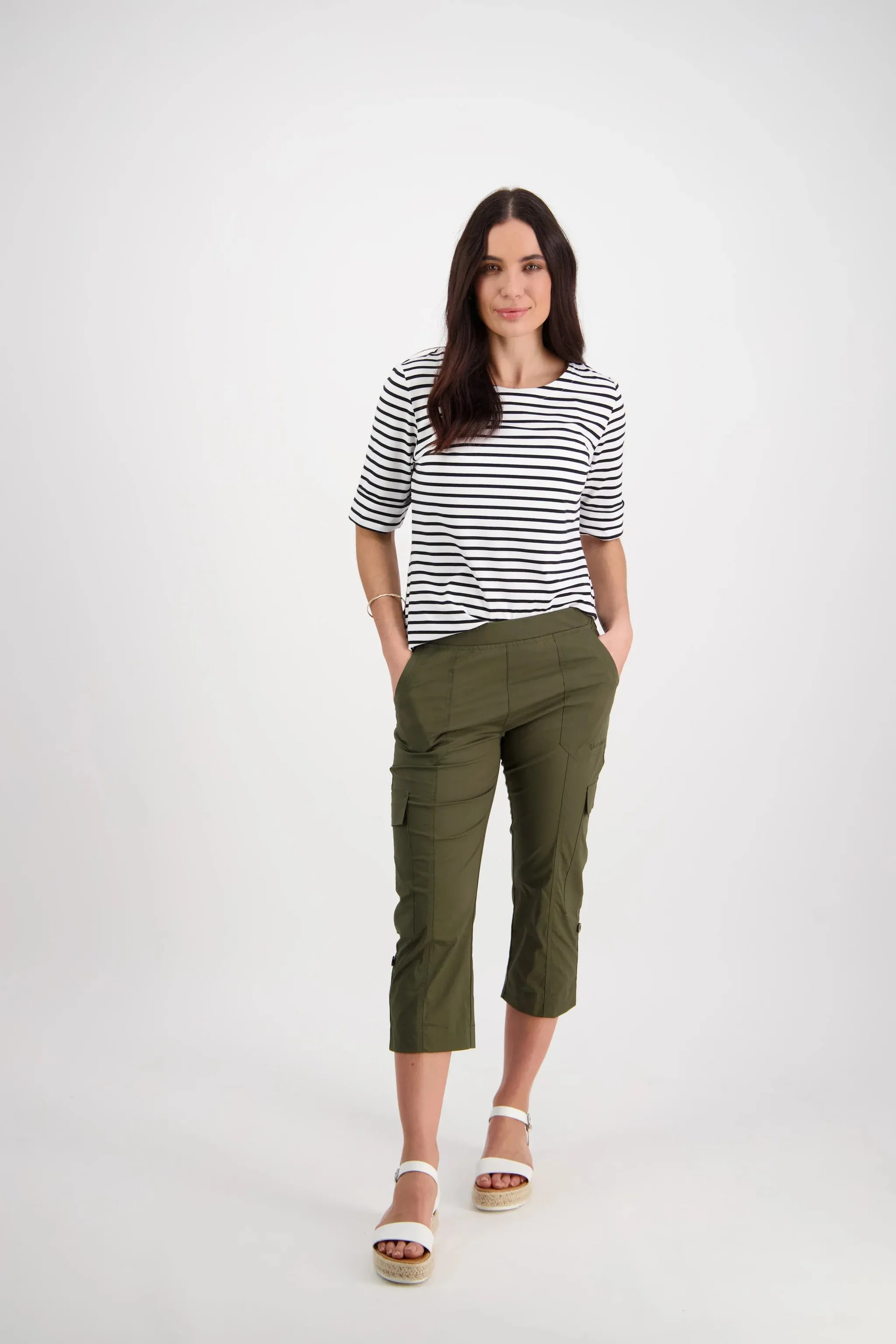 5710P poplin cargo pant