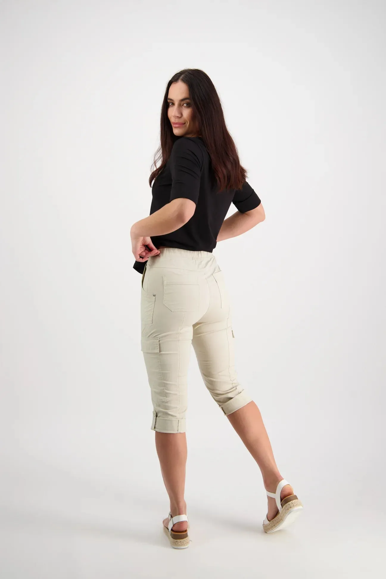 5710P poplin cargo pant