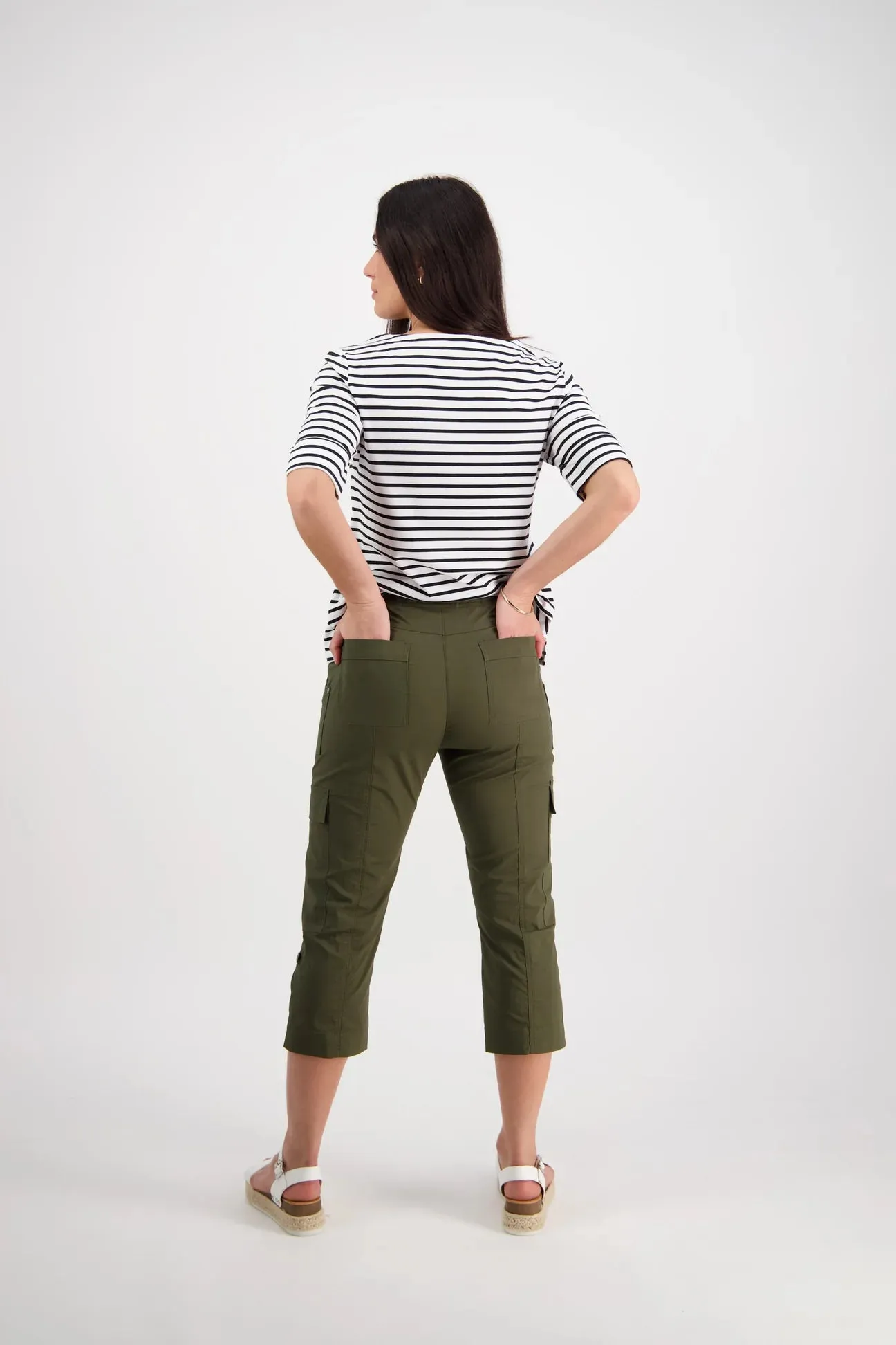 5710P poplin cargo pant