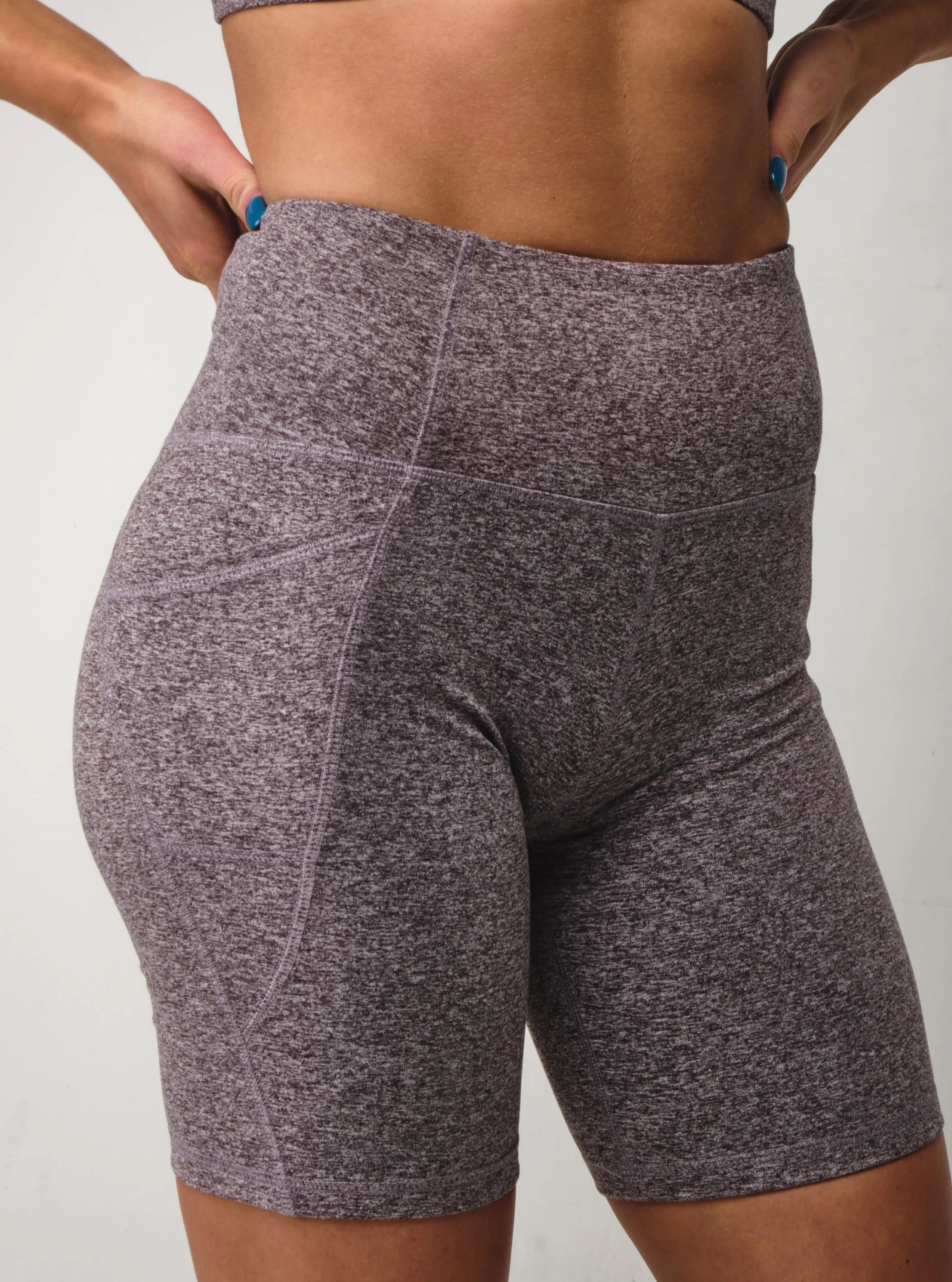 Bike Short - Shark Heather