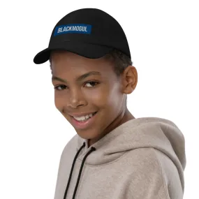 Black Mogul Blue Roses Youth baseball cap