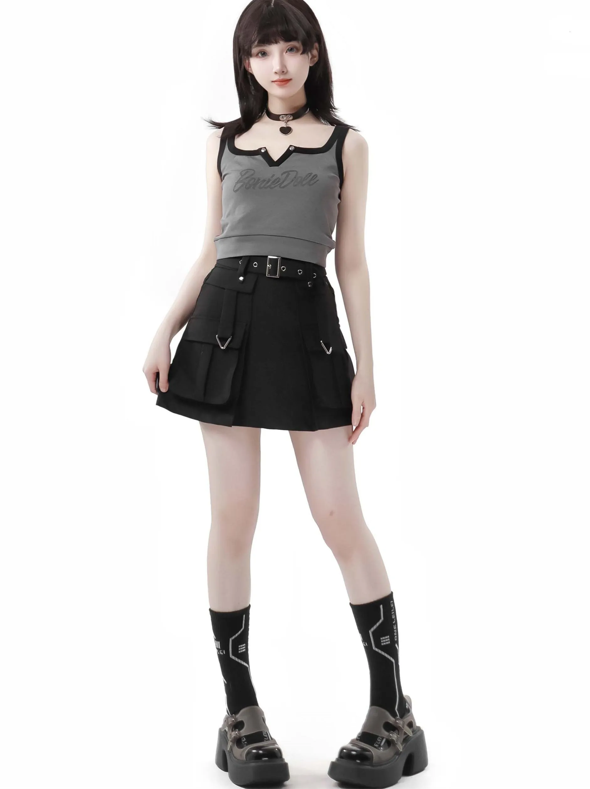Camisole   Key Neck Skirt Color American Girl Cargo Three