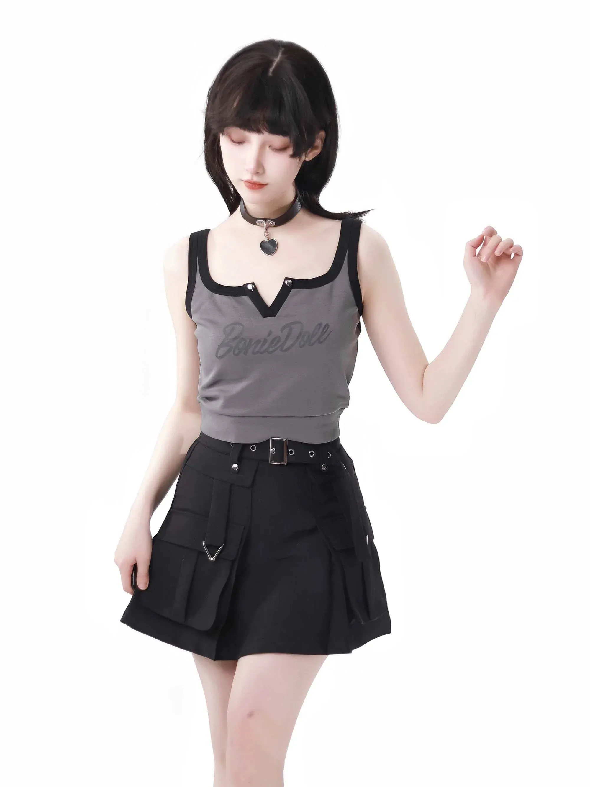 Camisole   Key Neck Skirt Color American Girl Cargo Three