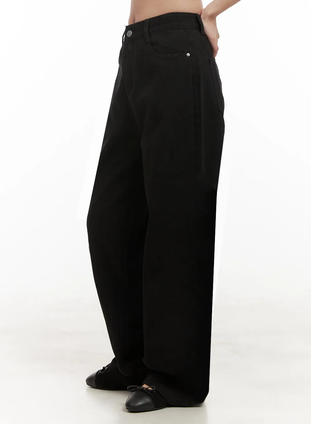 Classic Wide-Leg Pants IJ510