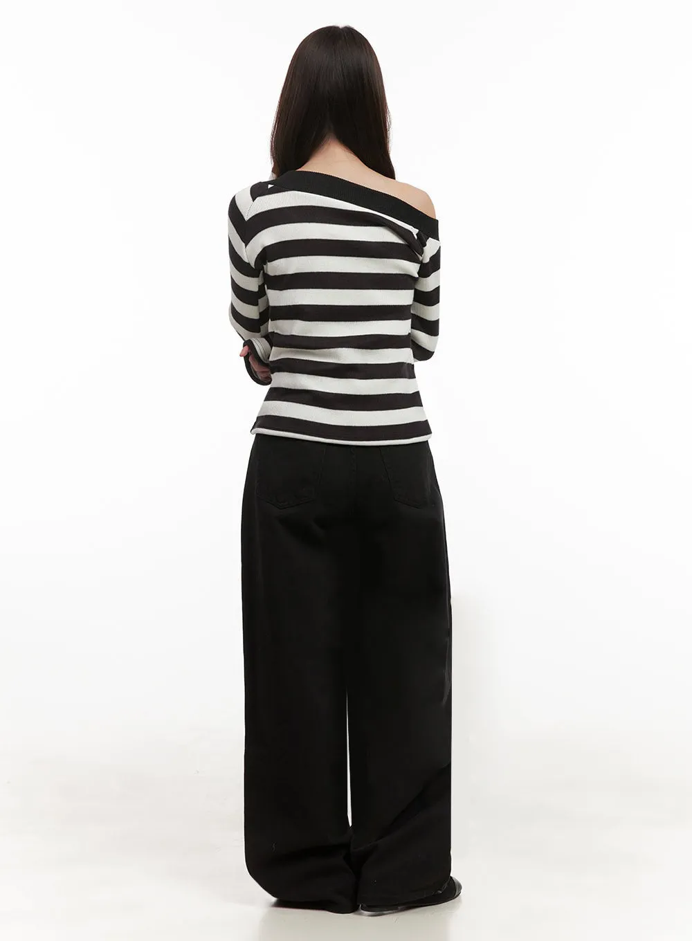 Classic Wide-Leg Pants IJ510