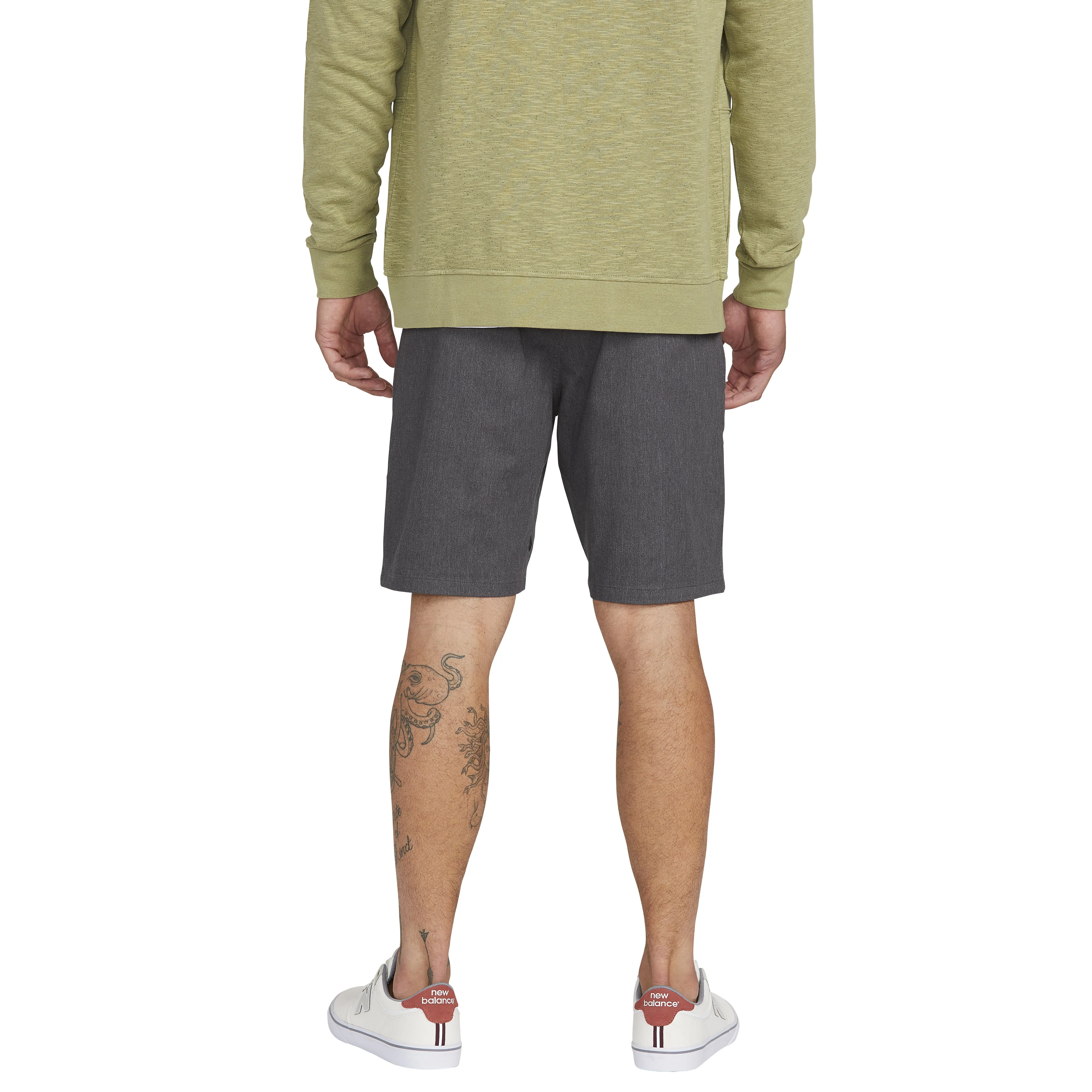 Frickin Modern Stretch Short Charcoal Heather