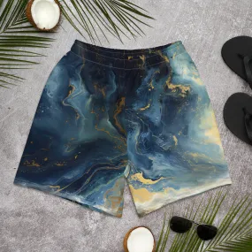 Golden Soul All-Over Print Unisex Athletic Long Shorts