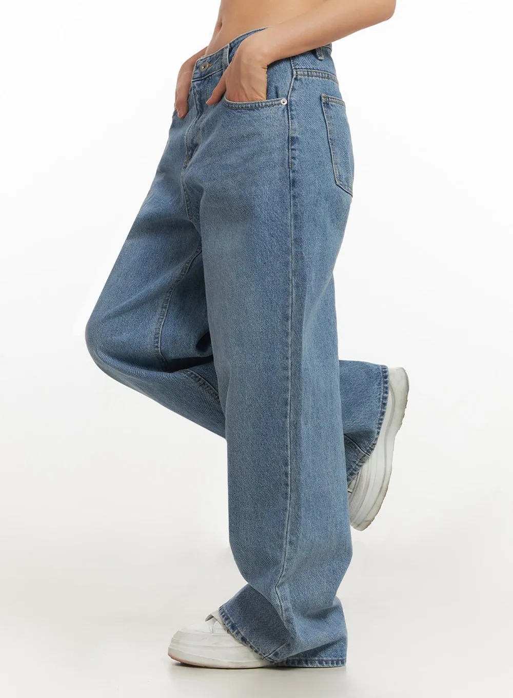 Kathleen Wide-Leg Baggy Jeans IM514