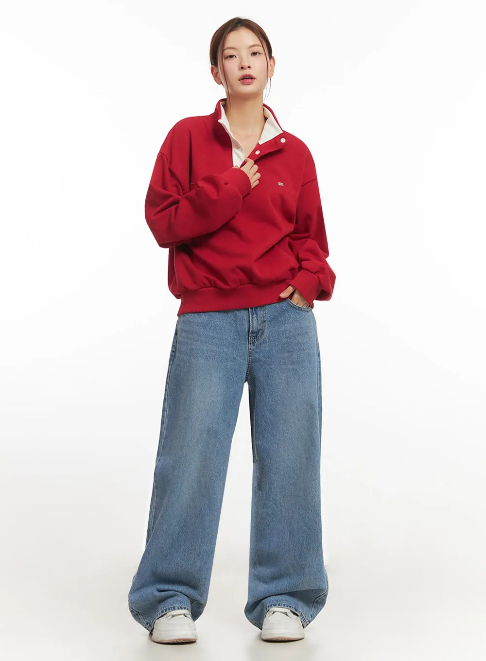 Kathleen Wide-Leg Baggy Jeans IM514