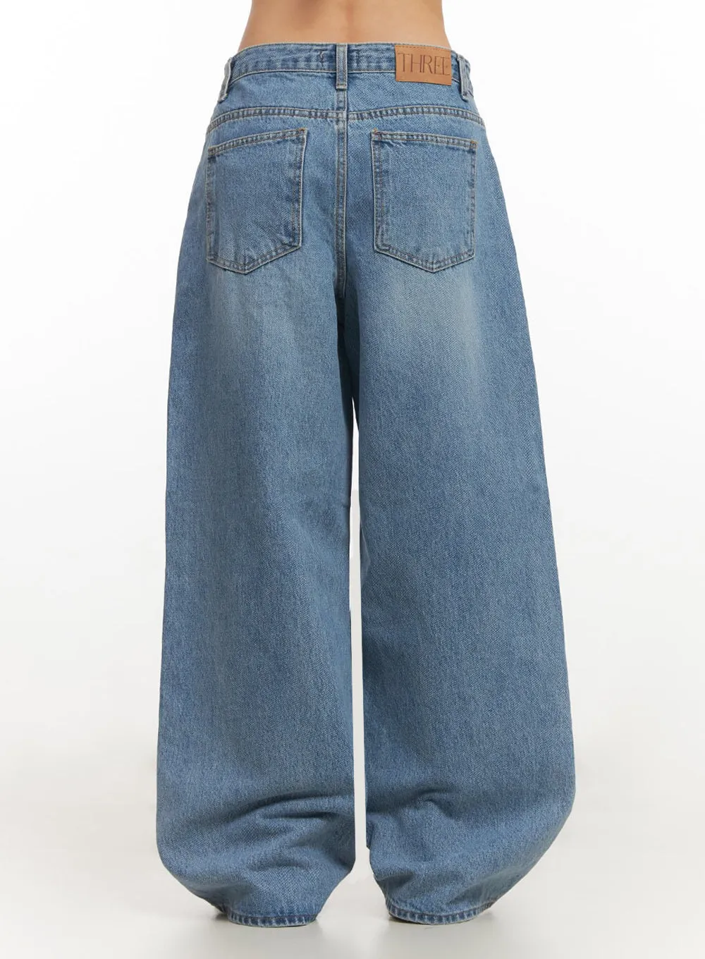 Kathleen Wide-Leg Baggy Jeans IM514