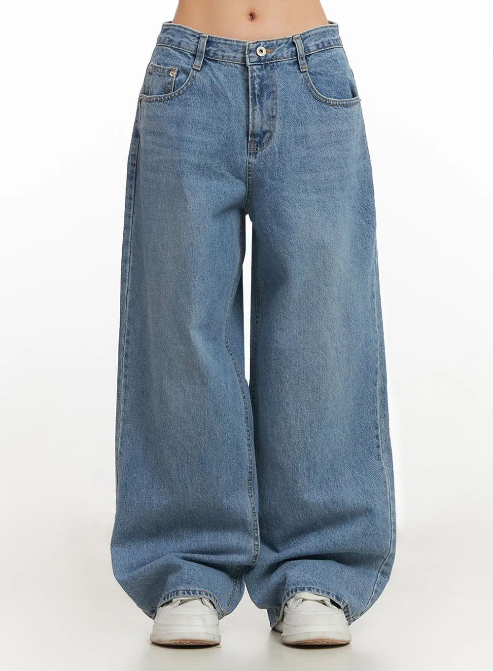 Kathleen Wide-Leg Baggy Jeans IM514