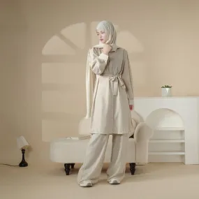Long Sleeve Shirt and Pants Suit (MOA023)