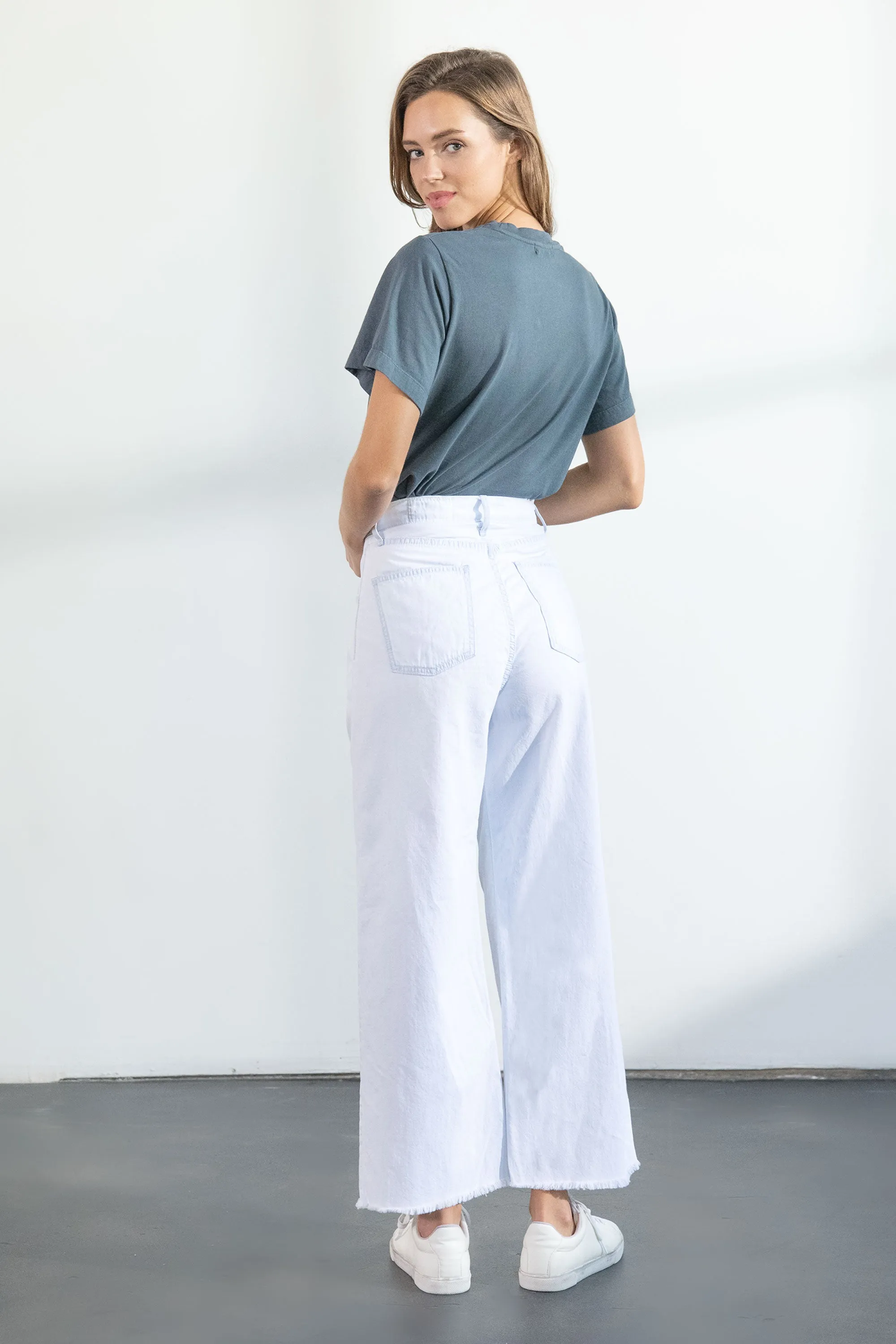 Maisie Wide Leg In Sugar Art