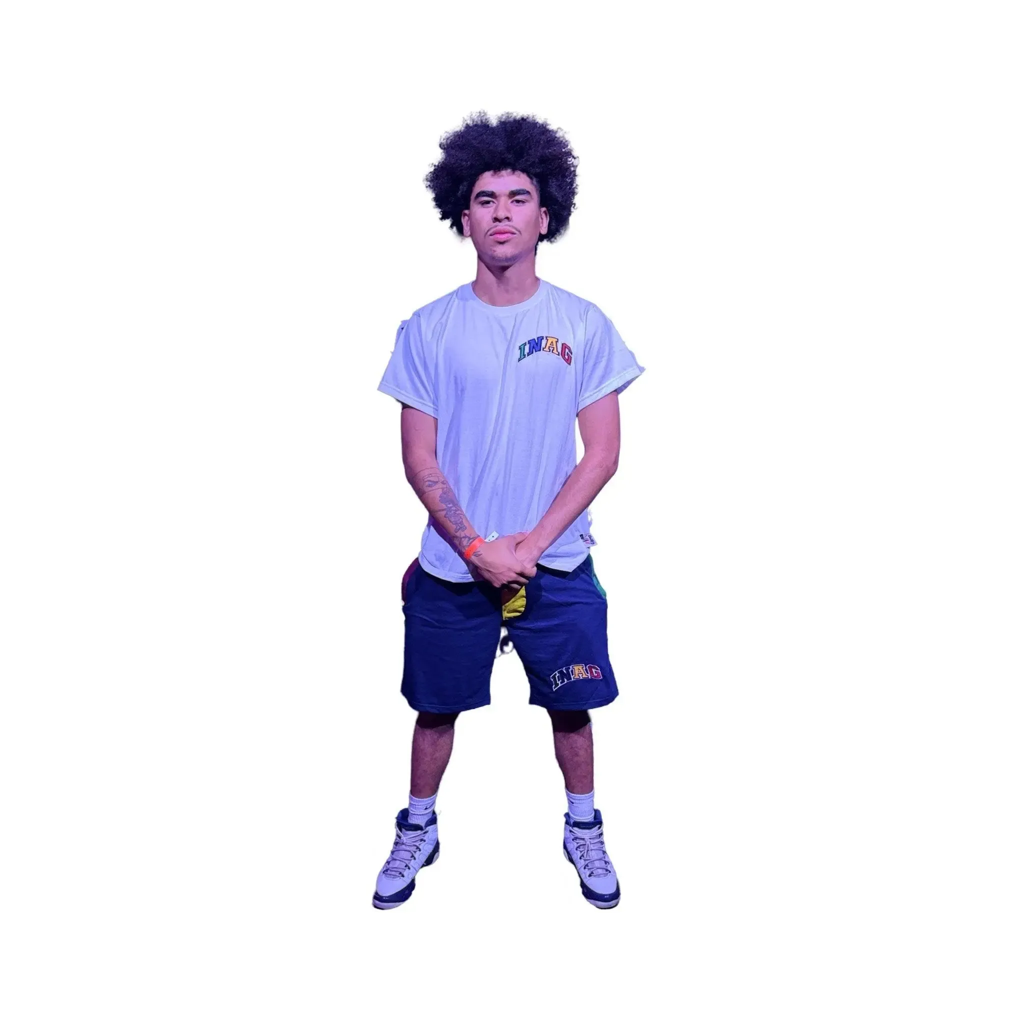 Multi Colored Shorts| Custom colorful Streetwear for Men & Women