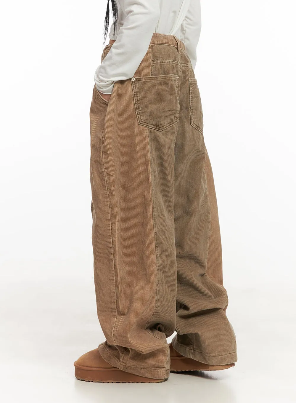 Oversized Corduroy Trousers CD404