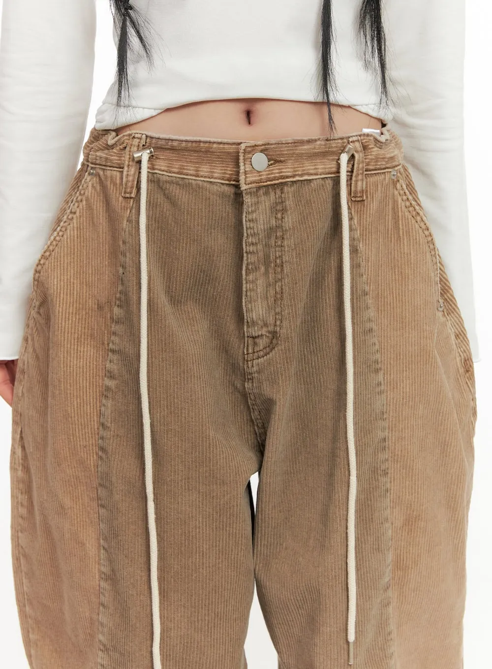 Oversized Corduroy Trousers CD404
