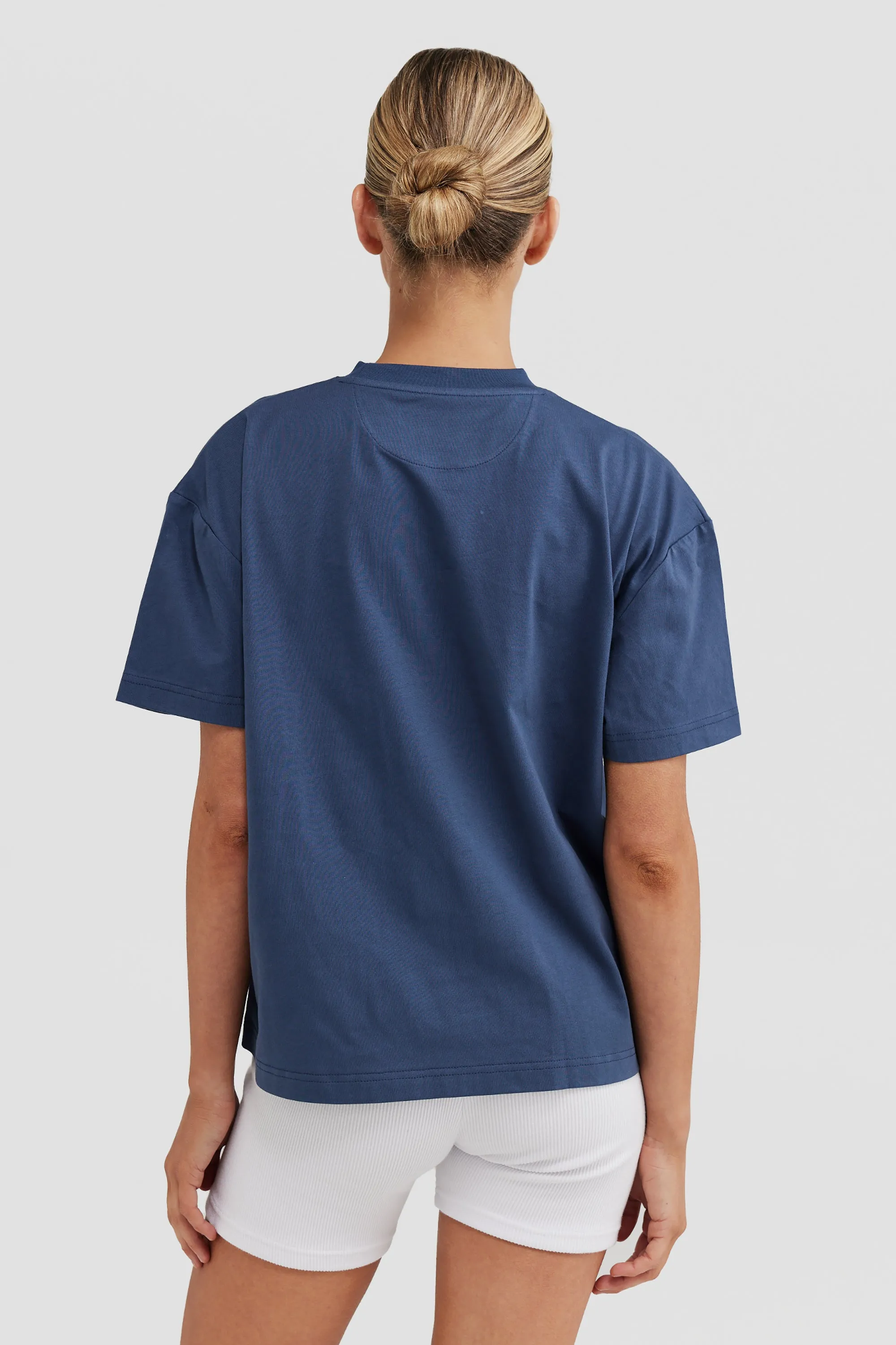 Spencer Logo T Shirt Denim