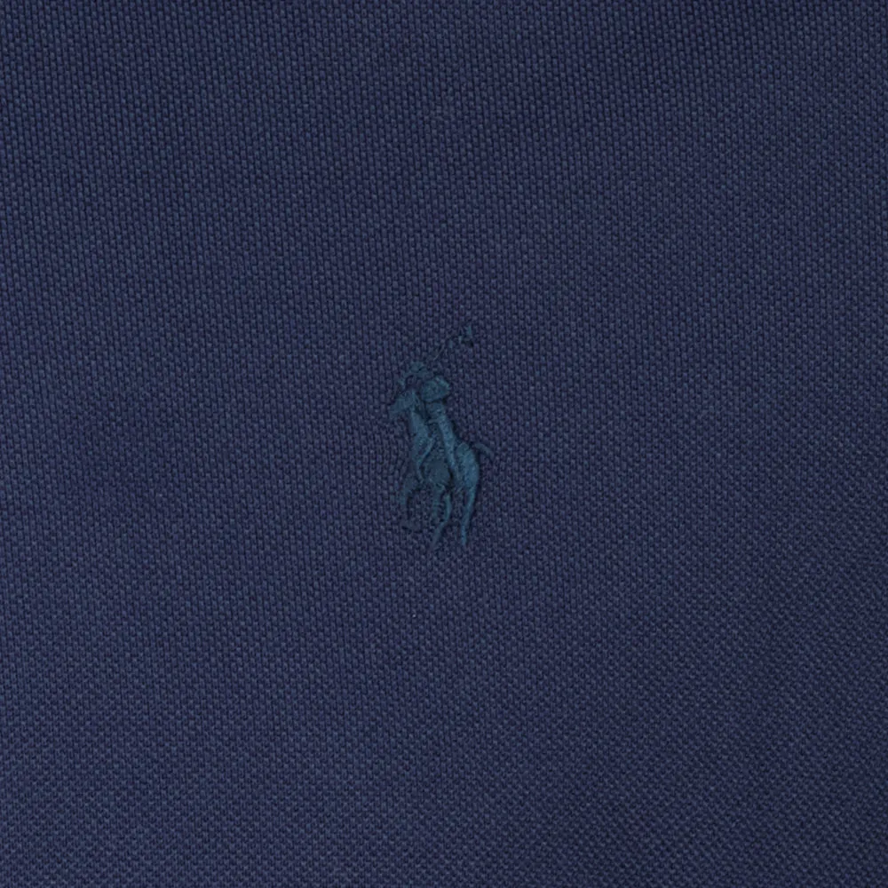 Stretch Mesh Zip Polo Shirt