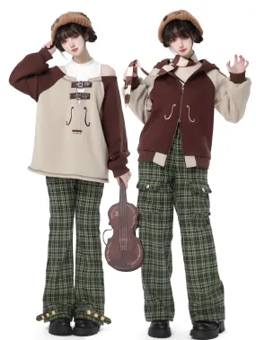 Violin Concerto Sweaty Foody Jacket   Off Ward Trainer   Check Pants