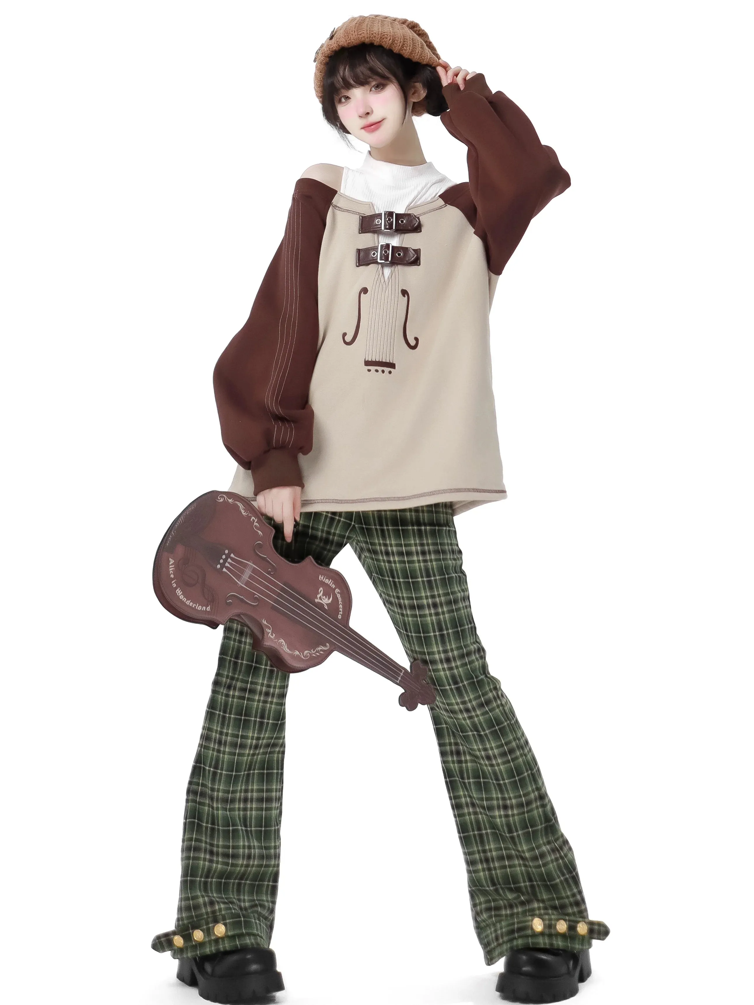 Violin Concerto Sweaty Foody Jacket   Off Ward Trainer   Check Pants