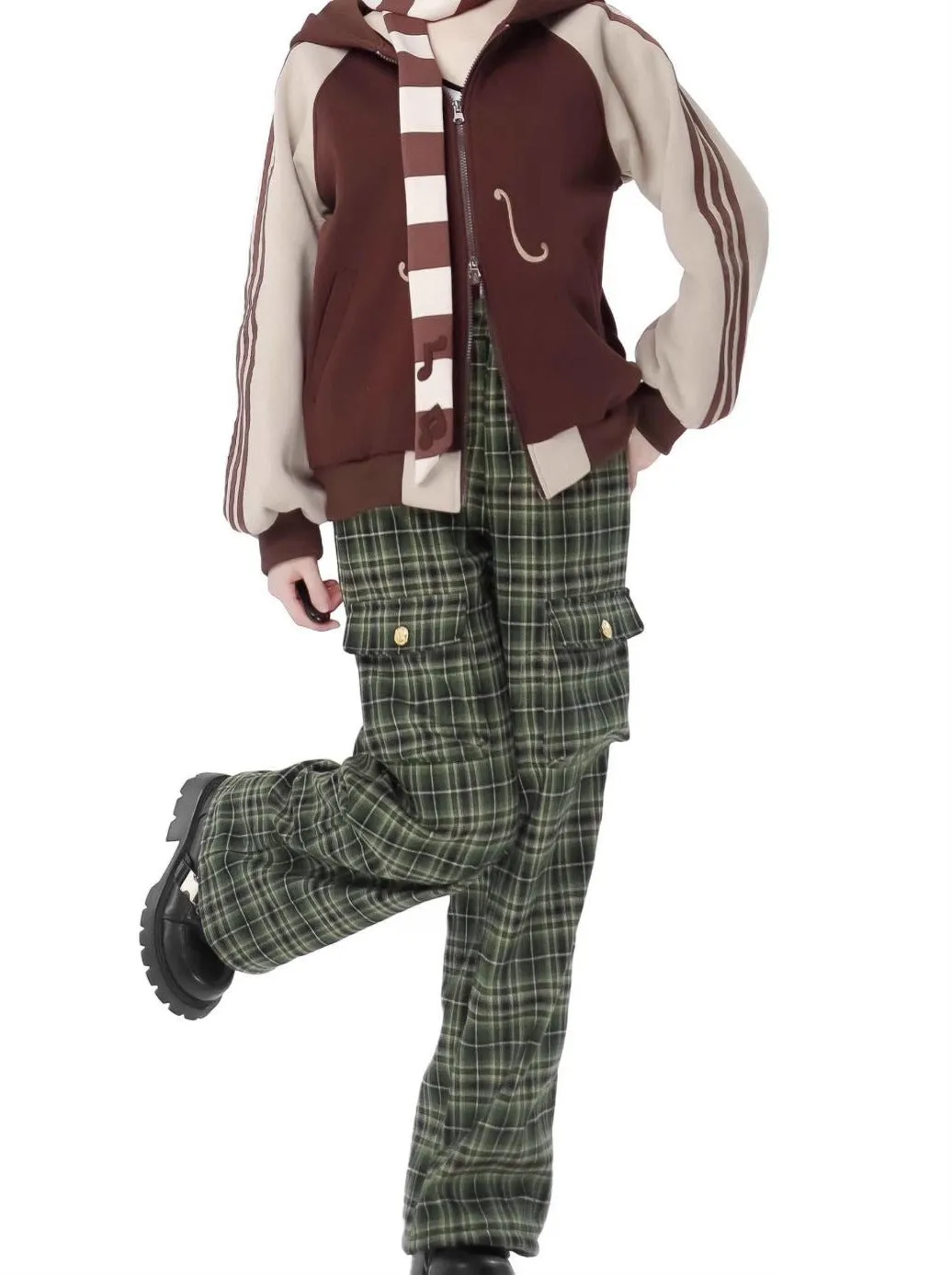 Violin Concerto Sweaty Foody Jacket   Off Ward Trainer   Check Pants