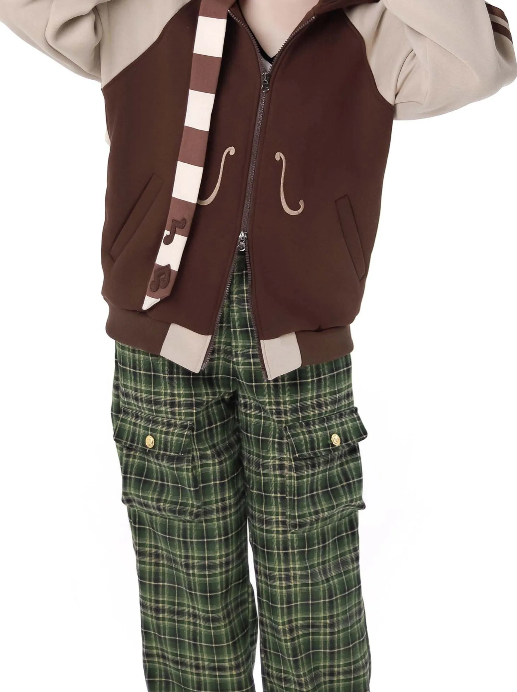 Violin Concerto Sweaty Foody Jacket   Off Ward Trainer   Check Pants
