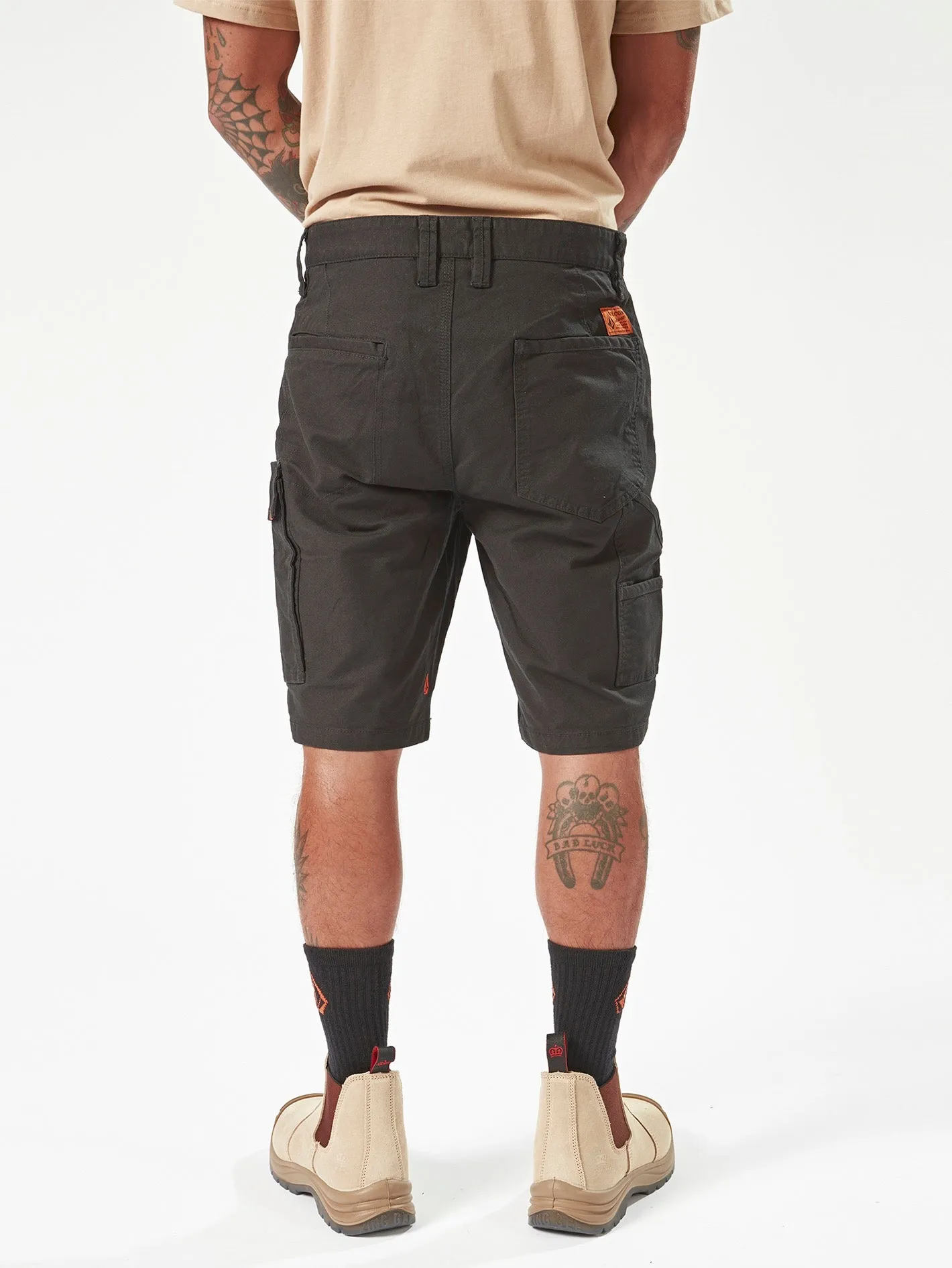 Volcom Workwear Caliper Work Shorts - Black