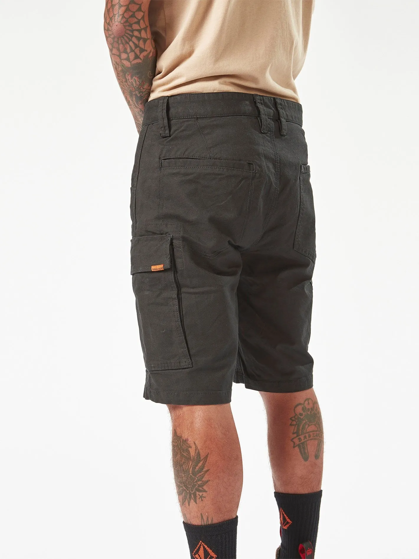 Volcom Workwear Caliper Work Shorts - Black