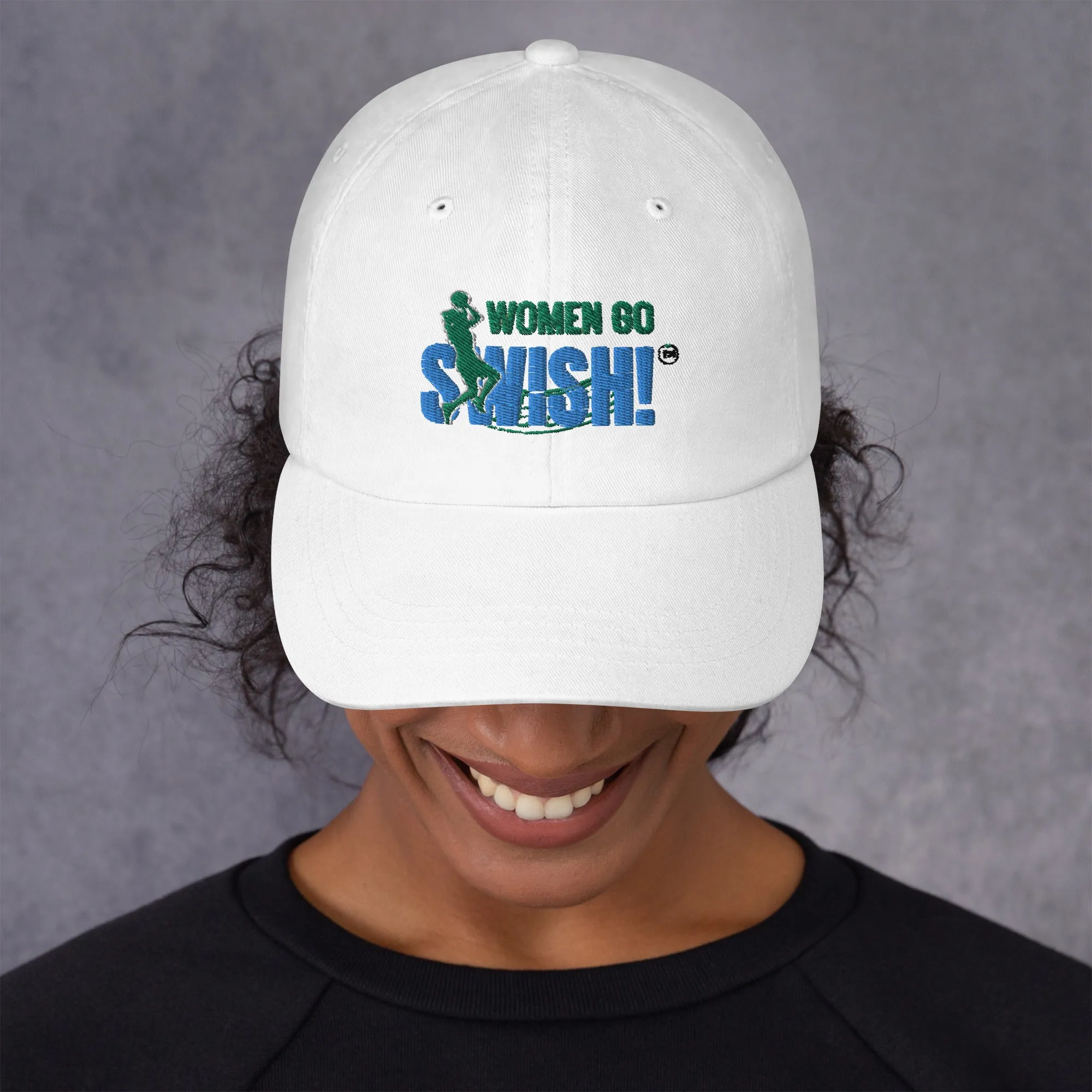 Women Go Swish Logo Cap