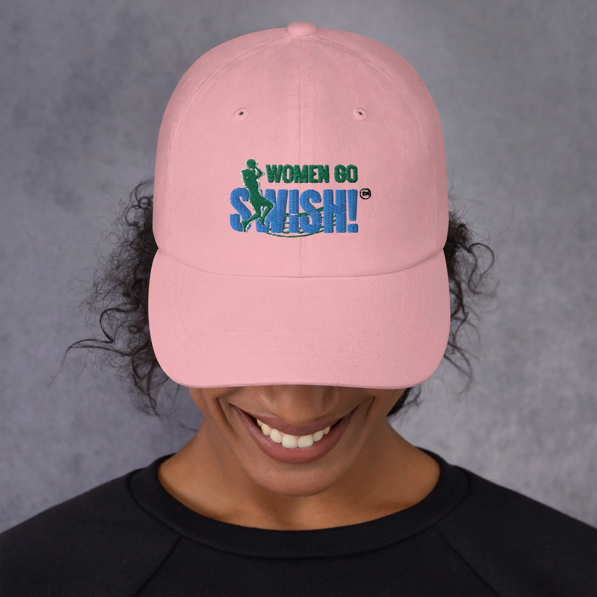 Women Go Swish Logo Cap
