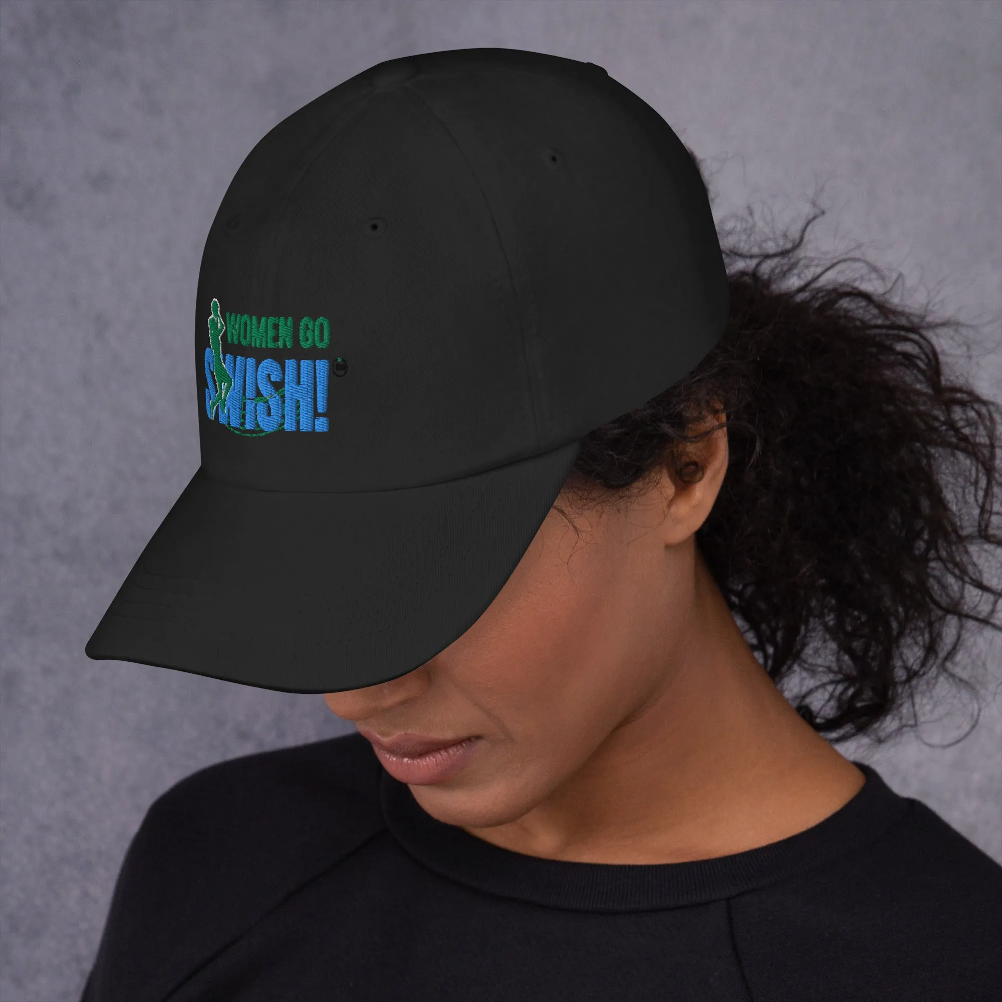 Women Go Swish Logo Cap