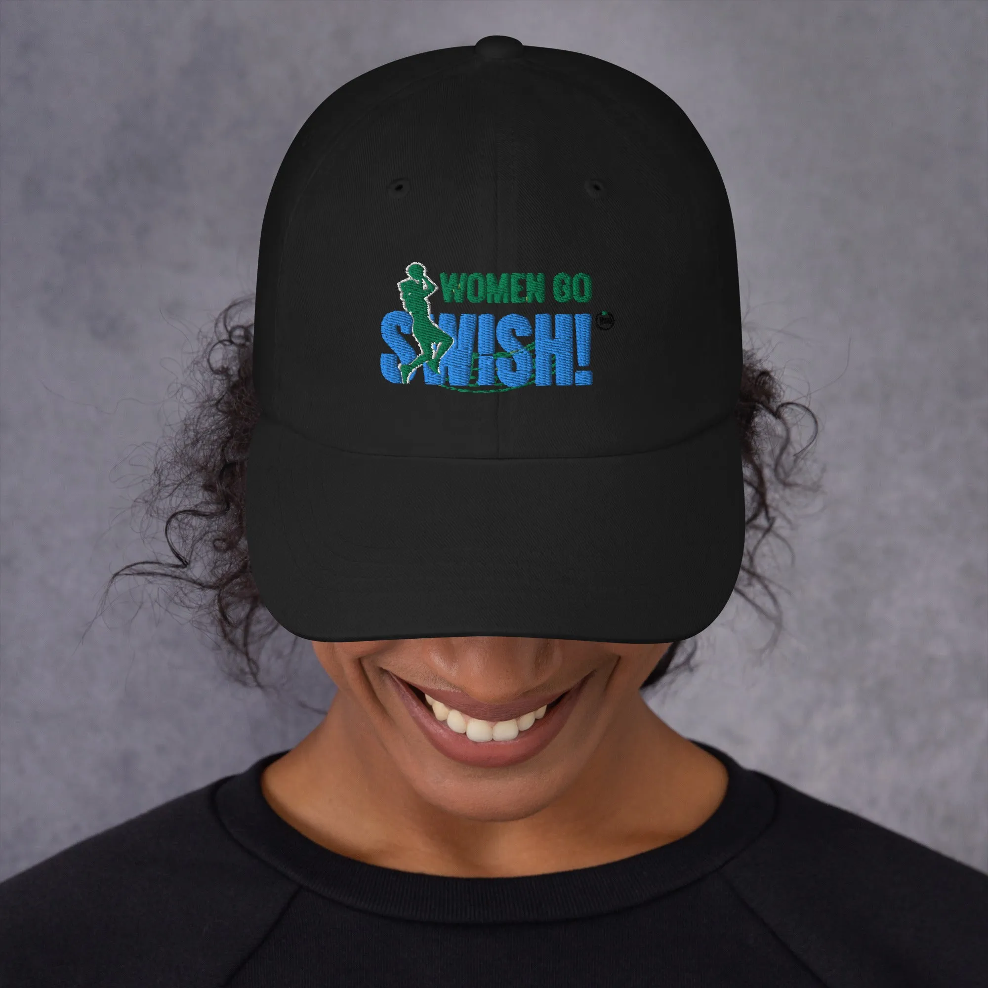 Women Go Swish Logo Cap
