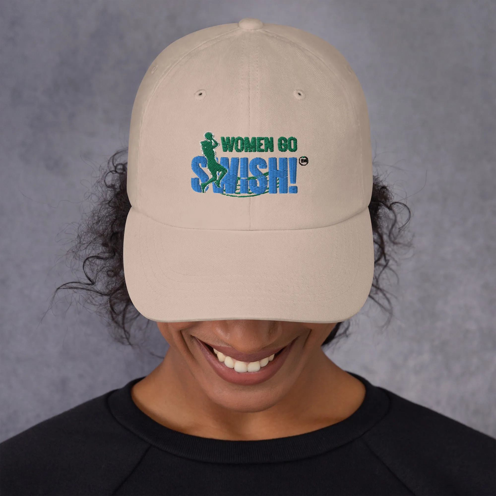 Women Go Swish Logo Cap