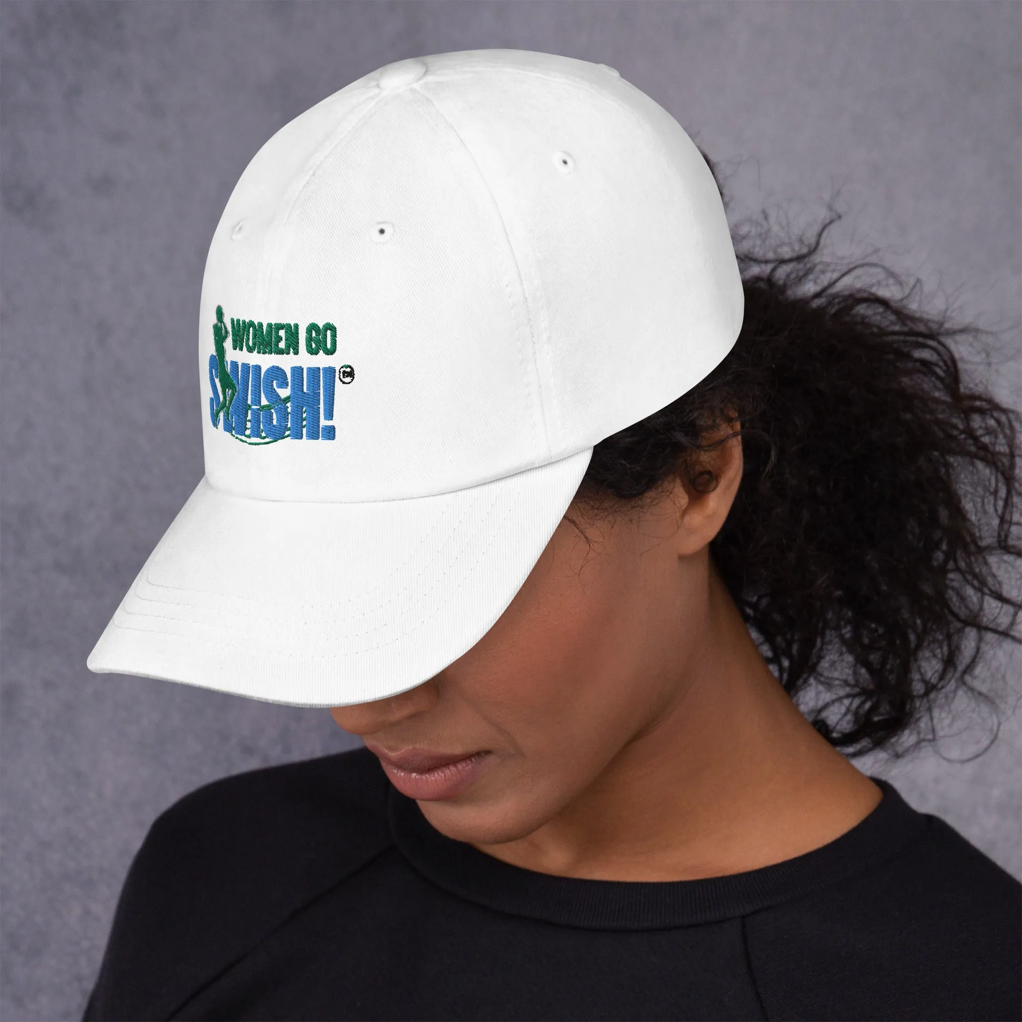 Women Go Swish Logo Cap